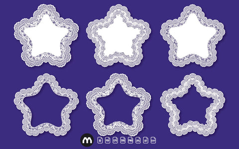 Laser Cut Star SVG Design – Beautiful & Intricate Decorative Pattern for Crafts SVG naemmiah021 