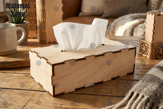 Laser Cut Tissue Box SVG File SVG MD JOYNAL ABDIN 