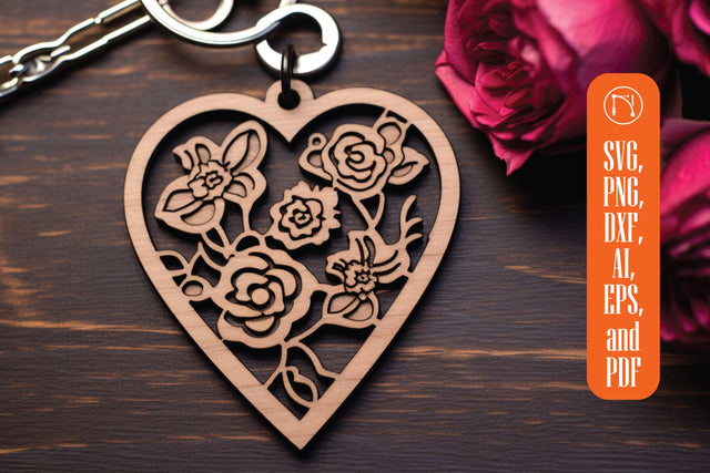 Laser Cut Valentine Keychain SVG bundle SVG MD JOYNAL ABDIN 