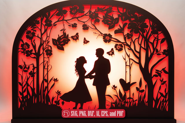 Laser Cut Valentine Stand SVG SVG MD JOYNAL ABDIN 