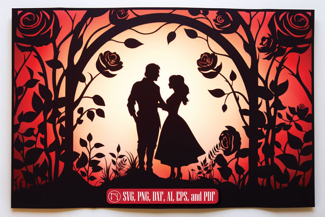 Laser Cut Valentine Stand SVG SVG MD JOYNAL ABDIN 