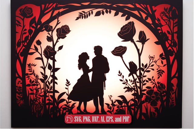 Laser Cut Valentine Stand SVG SVG MD JOYNAL ABDIN 