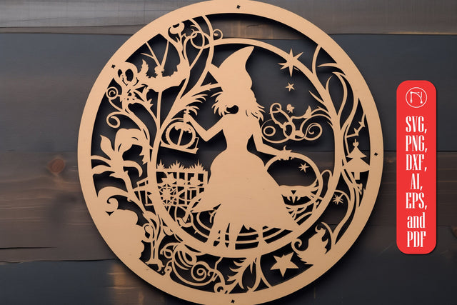 Laser cut Witchcraft SVG cut file SVG MD JOYNAL ABDIN 