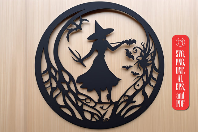 Laser Cut Witchy SVG SVG MD JOYNAL ABDIN 