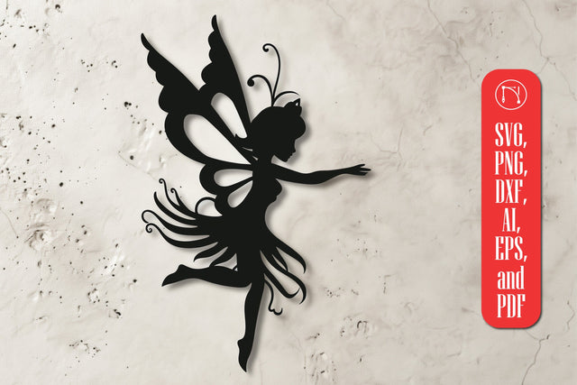 Laser Cut Wood Fairy SVG cut file SVG MD JOYNAL ABDIN 