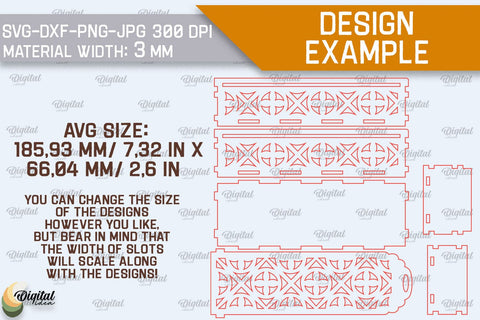 Laser Cut Wooden Pencil Box Bundle. Laser Pencil Case SVG SVG Evgenyia Guschina 