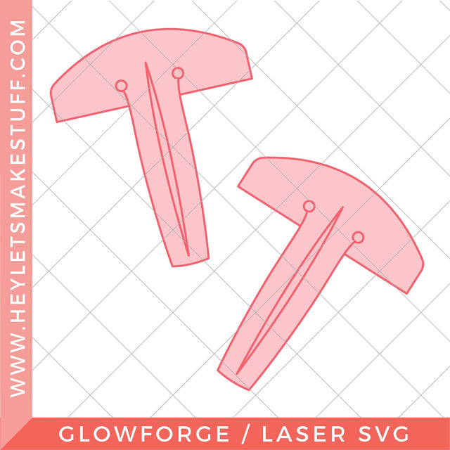 Laser Honeycomb Bed Pins SVG Hey Let's Make Stuff 