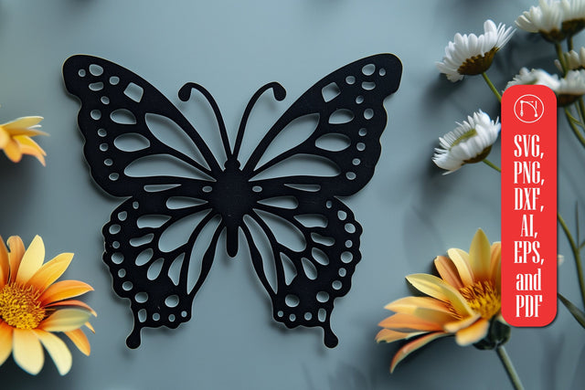 Laser/Paper Cut Butterfly SVG SVG MD JOYNAL ABDIN 
