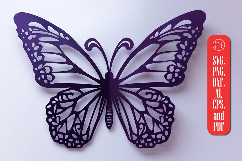 Laser/Paper Cut Butterfly SVG SVG MD JOYNAL ABDIN 
