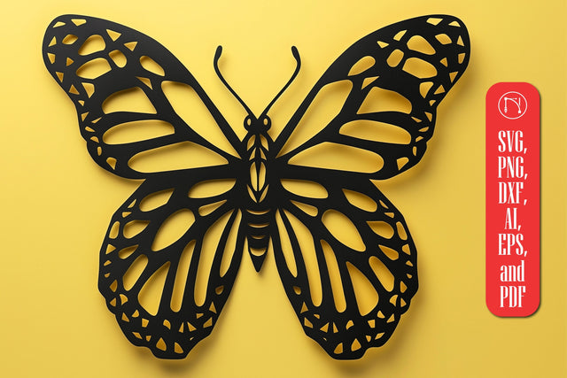 Laser/Paper Cut Butterfly SVG SVG MD JOYNAL ABDIN 