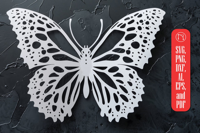 Laser/Paper Cut Butterfly SVG SVG MD JOYNAL ABDIN 