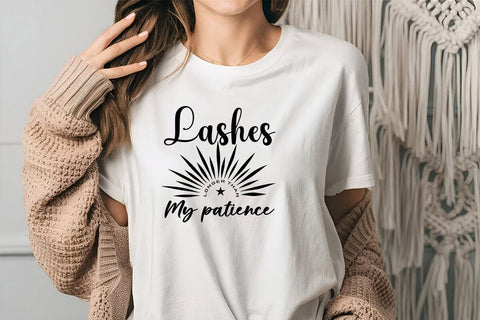 Lashes Longer Than My Patience SVG Angelina750 