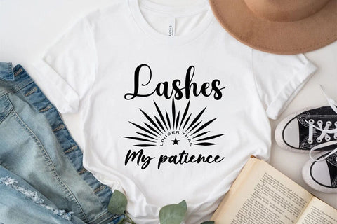 Lashes Longer Than My Patience SVG Angelina750 