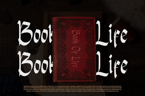 Last Chronicle - Display Font Font Alpaprana Studio 