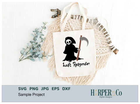 LAST RESPONDER SVG PNG Cut EPS File SVG HarperNCo 