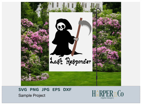 LAST RESPONDER SVG PNG Cut EPS File SVG HarperNCo 