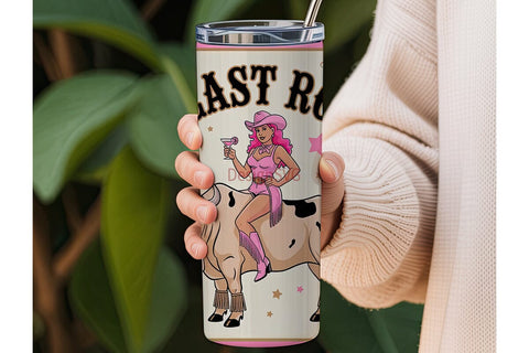 Last Rodeo Tumbler Wrap PNG Sublimation DesignSVG 