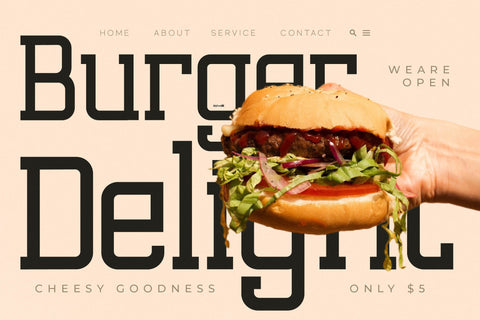 Lastime Echoes - Display Slab Serif Font Letterena Studios 