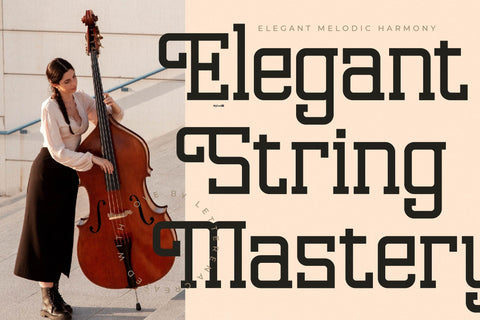 Lastime Echoes - Display Slab Serif Font Letterena Studios 