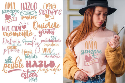 Latina Motivational SVG Bundle, Latina SVG SVG orpitasn 