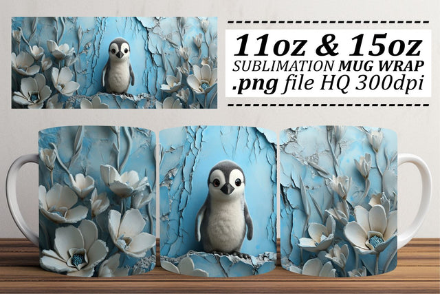 Laughable 3D Animal-Inspired Mug Designs 11oz 15oz Sublimation afrosvg 