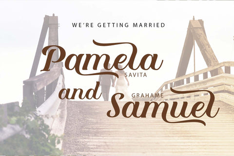 Laughing Font love script 