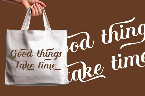 Laughing Font love script 