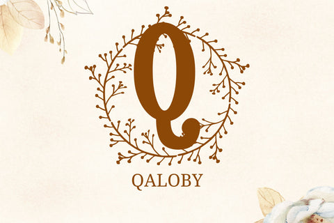 Laurentis Monogram Font Dm Letter Studio 