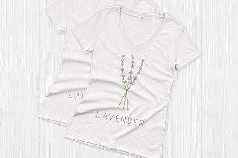 Lavender Flowers Font Manjali_Studio 
