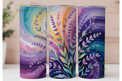 Lavender Galaxy 20oz Tumbler Wrap Sublimation PixelChick 