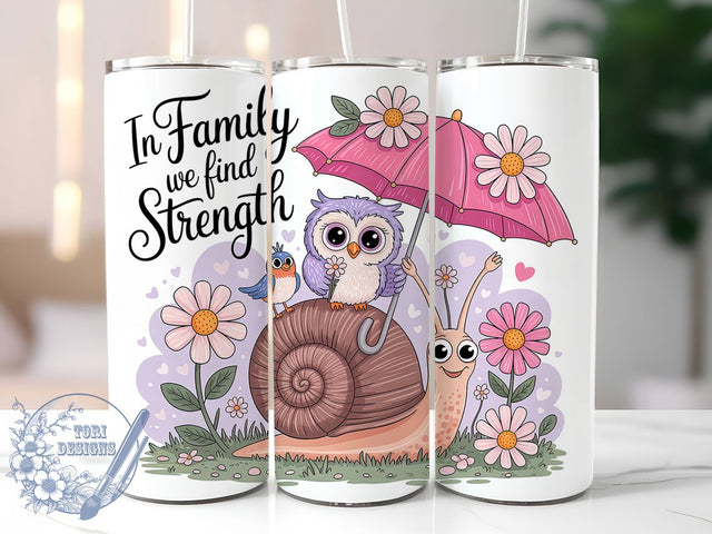 Lavender Strength Quote 20oz Tumbler, Family Gift, Sublimation Wrap, Floral Mug, 20oz Tumbler Design, Strength Quote Art, Spring Theme Sublimation ToriDesigns 