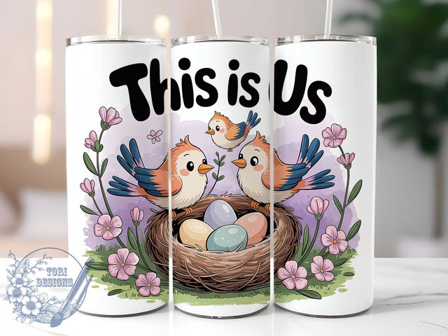 Lavender This Is Us 20oz Tumbler, Family Gift, Sublimation Wrap, Floral Mug, 20oz Tumbler Design, This Is Us Quote, Spring Theme Sublimation ToriDesigns 