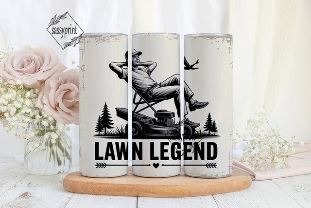Lawn Legend 20oz Tumbler Design Sublimation sassyprint 