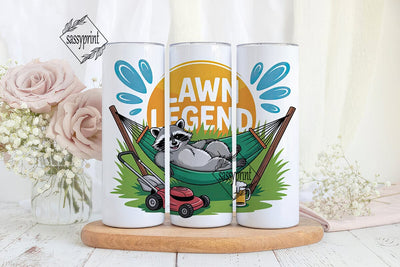 Lawn Legend 20oz Tumbler Wrap Sublimation sassyprint 