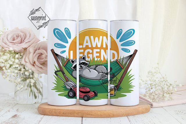 Lawn Legend 20oz Tumbler Wrap Sublimation sassyprint 