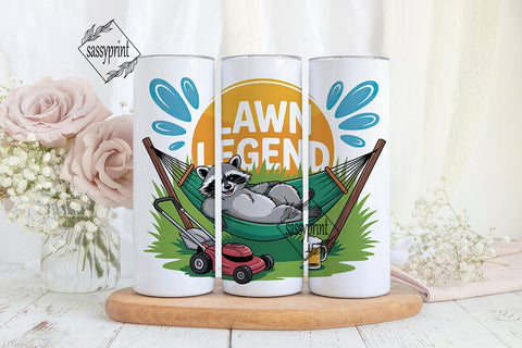 Lawn Legend 20oz Tumbler Wrap Sublimation sassyprint 