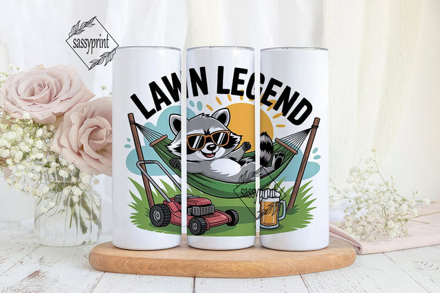 Lawn Legend 20oz Tumbler Wrap Sublimation sassyprint 