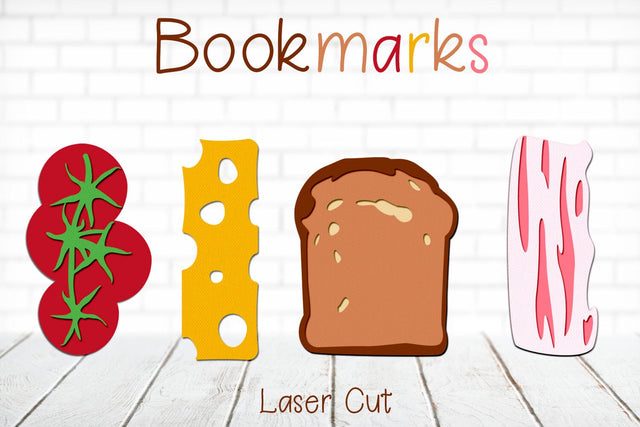 Layered bookmarks set, Creative gift, Laser cut SVG AnastasiyaArtDesign 