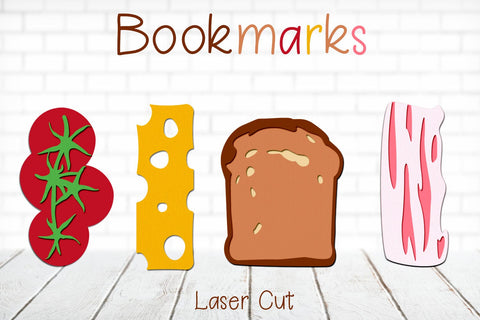 Layered bookmarks set, Creative gift, Laser cut SVG AnastasiyaArtDesign 
