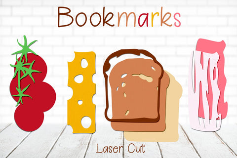 Layered bookmarks set, Creative gift, Laser cut SVG AnastasiyaArtDesign 