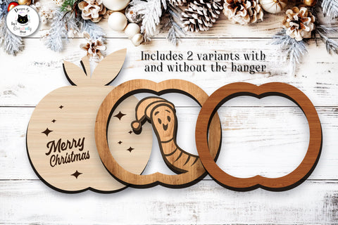 Layered Christmas Sign Laser Cut SVG SVG Ivy's Creativity House 