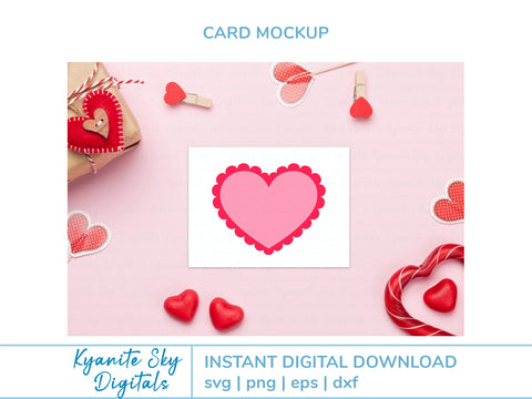 Layered Hearts SVG Bundle Love Valentine SVG Kyanite Sky Digitals 