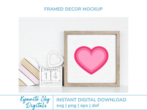 Layered Hearts SVG Bundle Love Valentine SVG Kyanite Sky Digitals 