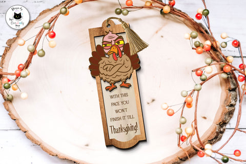 Layered Sarcastic Bookmark Laser Cut Set SVG Ivy's Creativity House 