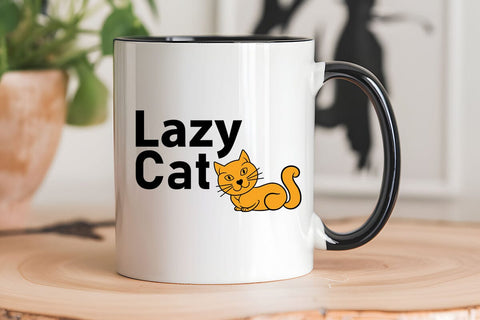 lazy cat SVG Angelina750 