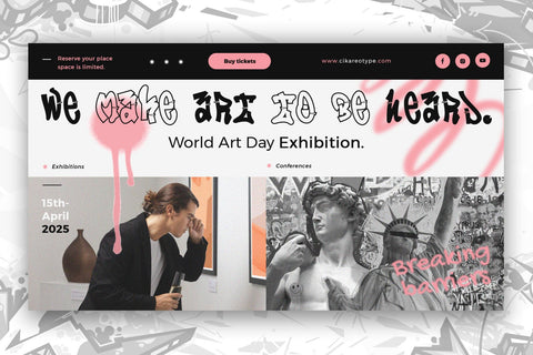 Lazy Street - A thin Layered graffiti font style Font Mozzatype 