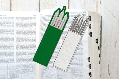 LDS Salt Lake City Temple Bookmark ITH Applique Embroidery Embroidery/Applique DESIGNS Risa Rocks It 