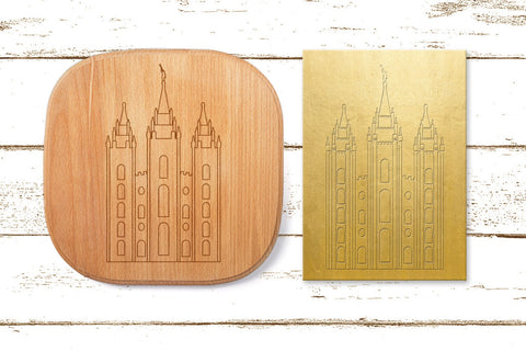 LDS Salt Lake City Temple Single Line SKETCH SVG Sketch DESIGN Risa Rocks It 