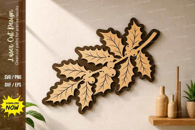 Leaf Branch Wall Art laser Cut svg Cutting file SVG Regulrcrative 