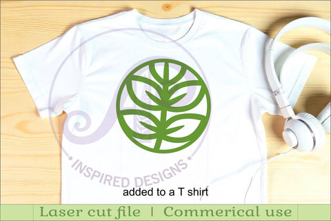 Leaf Coasters, laser cut out leaves designs d1 SVG APInspireddesigns 